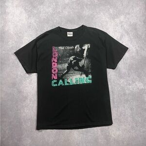 2008 The Clash Hanes T-Shirt London Calling Mens XL Size